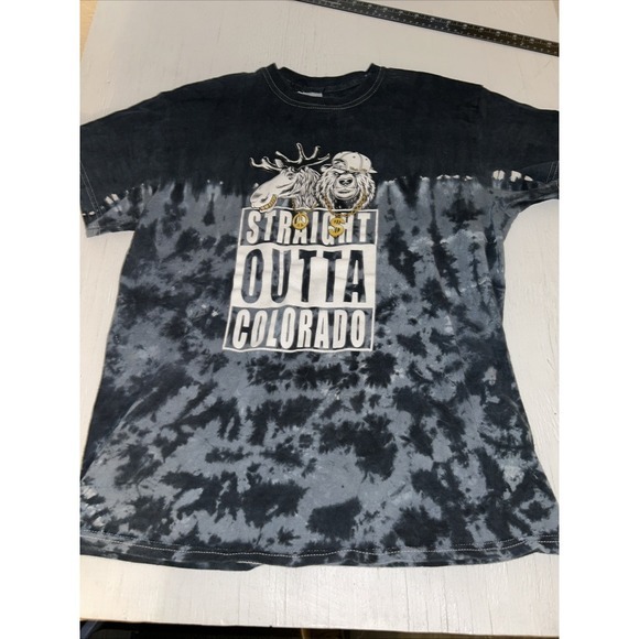 Tie Dye Wook Life Shirt Medium - Picture 2 of 4